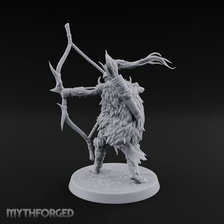 Still Holding Full Draw Skeleton Archer