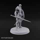 Grinning Behind the Boss Skeleton Warrior