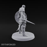 Grinning Behind the Boss Skeleton Warrior