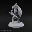 Grinning Behind the Boss Skeleton Warrior