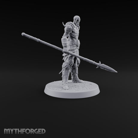 Horns, Hide and Hafts Skeleton Spear Warriors — B