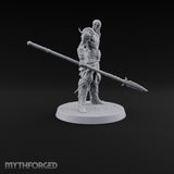 Horns, Hide and Hafts Skeleton Spear Warrior B
