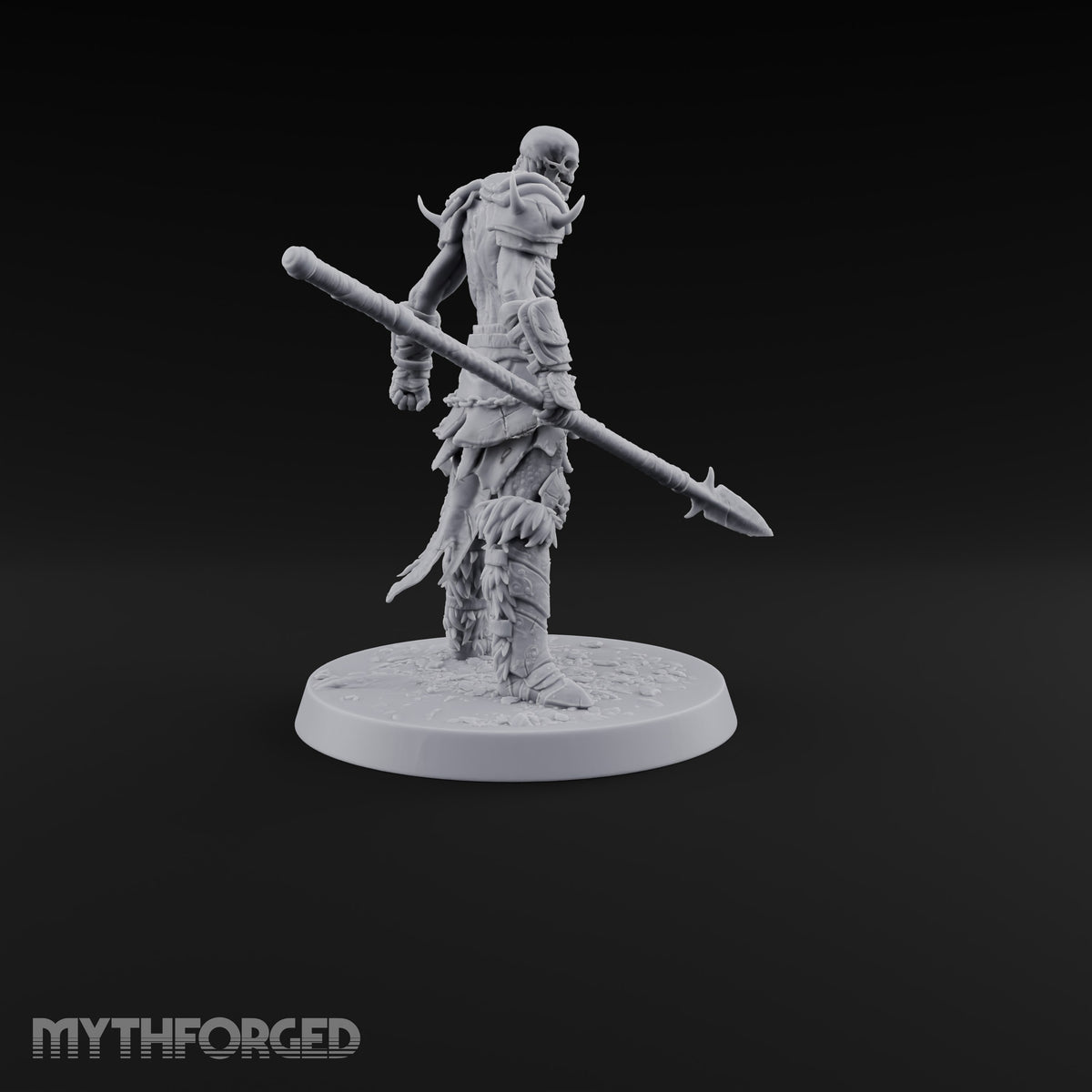 Horns, Hide and Hafts Skeleton Spear Warriors — B