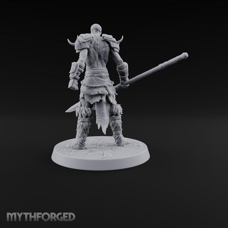 Horns, Hide and Hafts Skeleton Spear Warrior B