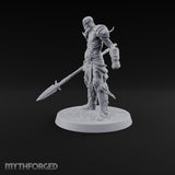 Horns, Hide and Hafts Skeleton Spear Warrior B