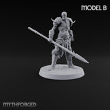 Horns, Hide and Hafts Skeleton Spear Warriors — B