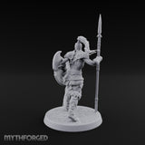 Horns, Hide and Hafts Skeleton Spear Warrior C