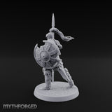 Horns, Hide and Hafts Skeleton Spear Warrior C