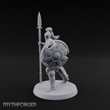Horns, Hide and Hafts Skeleton Spear Warrior C