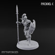 Horns, Hide and Hafts Skeleton Spear Warrior C