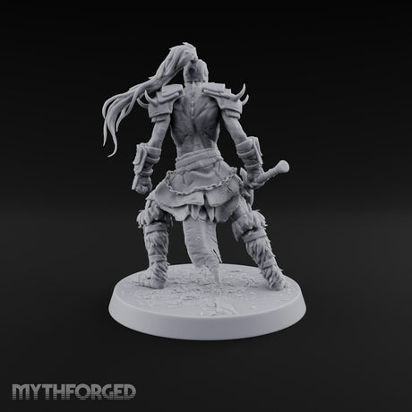 Ponytail Outlasted the Pulse Skeleton Sword Warrior B