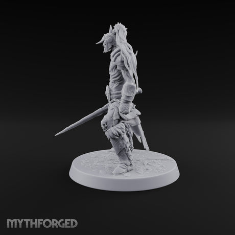 Ponytail Outlasted the Pulse Skeleton Sword Warrior B