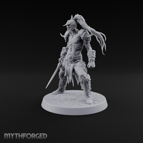 Ponytail Outlasted the Pulse Skeleton Sword Warrior B