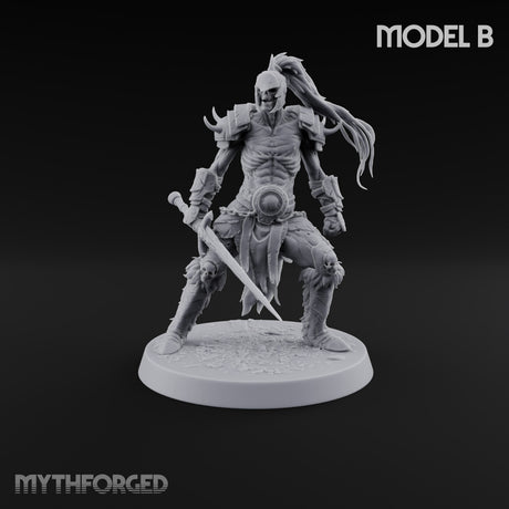 Ponytail Outlasted the Pulse Skeleton Sword Warrior B