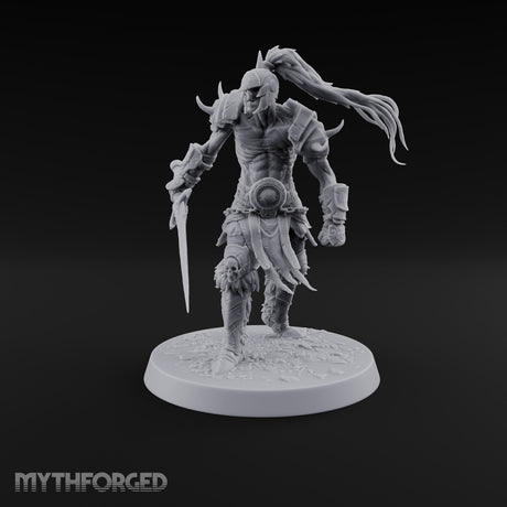 Ponytail Outlasted the Pulse Skeleton Sword Warrior C