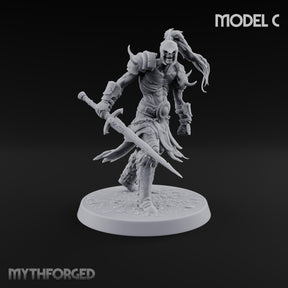 Ponytail Outlasted the Pulse Skeleton Sword Warrior C