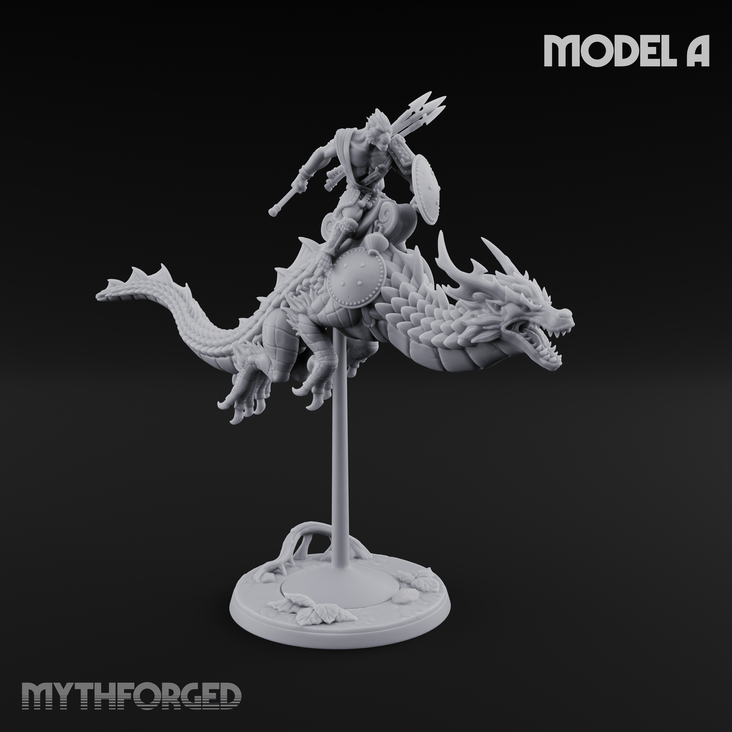 Saddle Riding Hadozee Dragon Riders Miniature for Dungeons and Dragons, Pathfinder or other TTRPGs