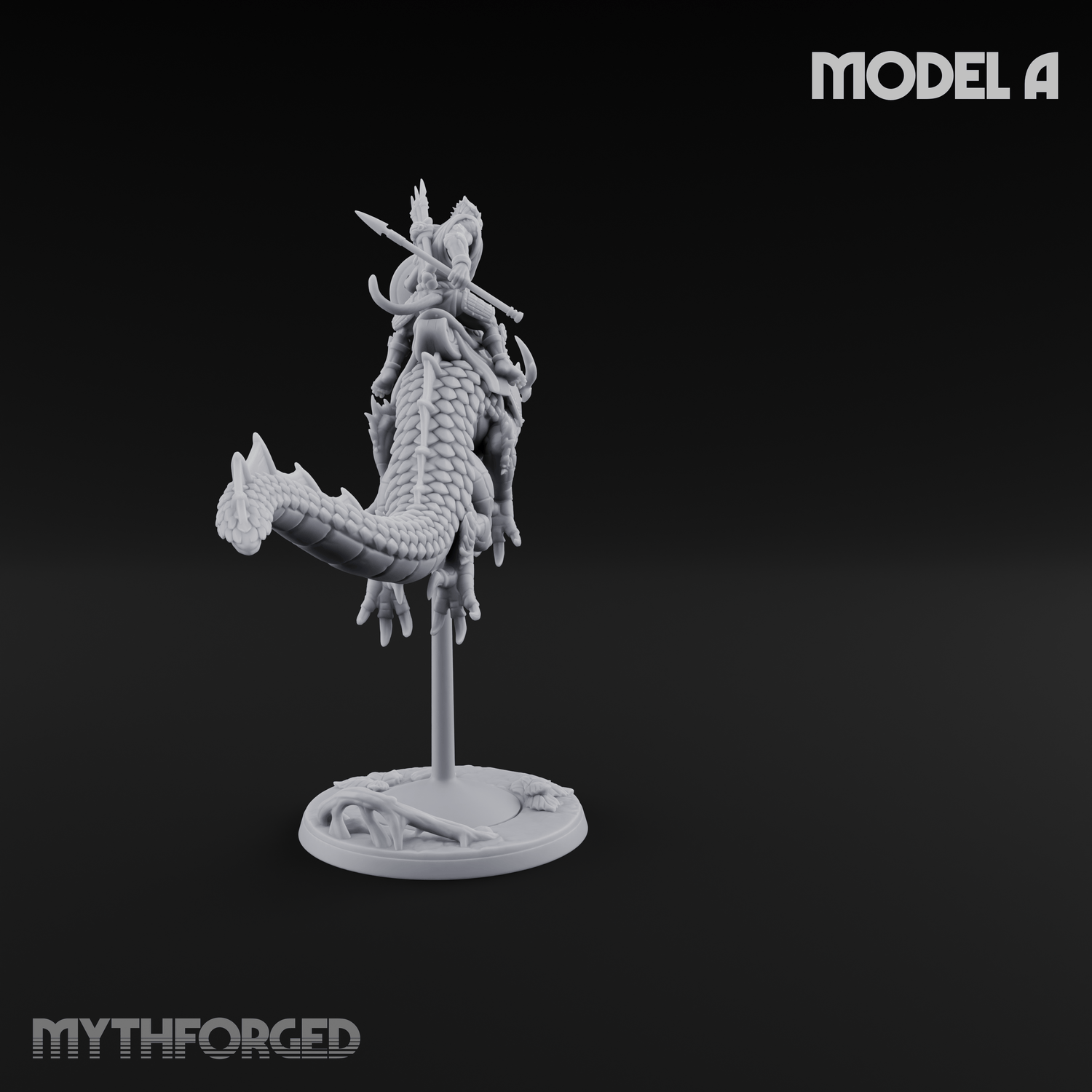 Saddle Riding Hadozee Dragon Riders A Miniature for Dungeons and Dragons, Pathfinder or other TTRPGs