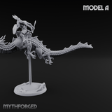 Saddle Riding Hadozee Dragon Riders A Miniature for Dungeons and Dragons, Pathfinder or other TTRPGs