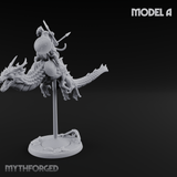 Saddle Riding Hadozee Dragon Riders A Miniature for Dungeons and Dragons, Pathfinder or other TTRPGs