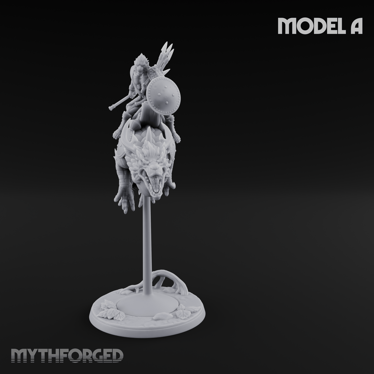 Saddle Riding Hadozee Dragon Riders A Miniature for Dungeons and Dragons, Pathfinder or other TTRPGs