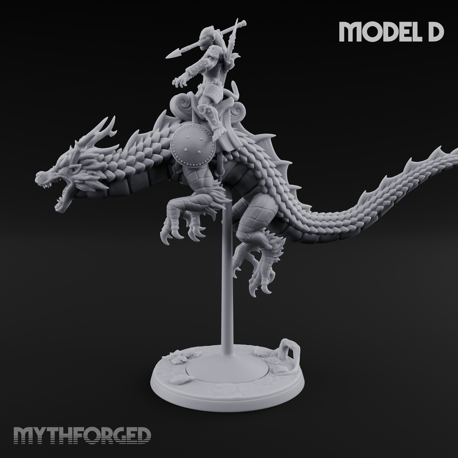 Saddle Riding Hadozee Dragon Riders D Miniature for Dungeons and Dragons, Pathfinder or other TTRPGs
