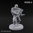 Rifle Bearing Shield Wielding Trooper A