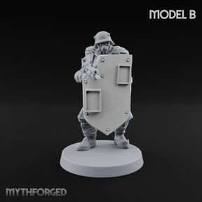 Rifle Bearing Shield Wielding Trooper B