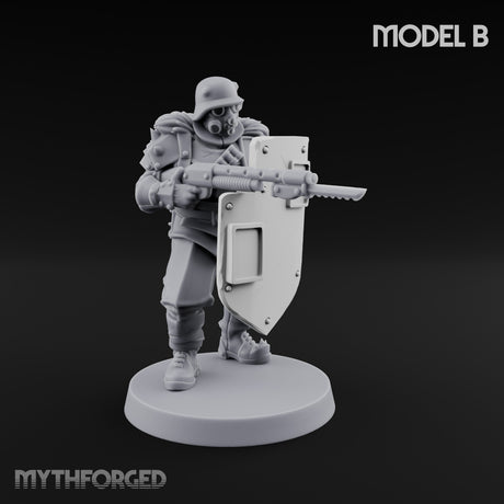 Rifle Bearing Shield Wielding Trooper B gallery 2