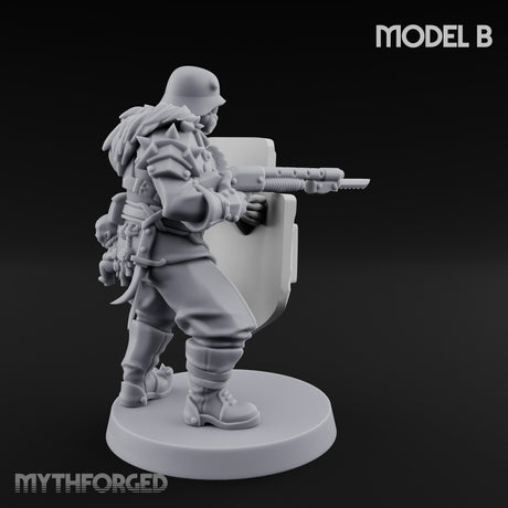 Rifle Bearing Shield Wielding Trooper B gallery 4