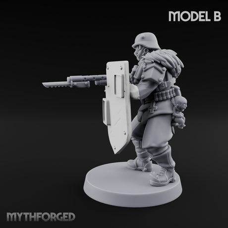 Rifle Bearing Shield Wielding Trooper B gallery 7