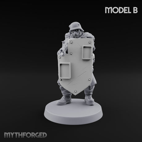 Rifle Bearing Shield Wielding Trooper B gallery 9