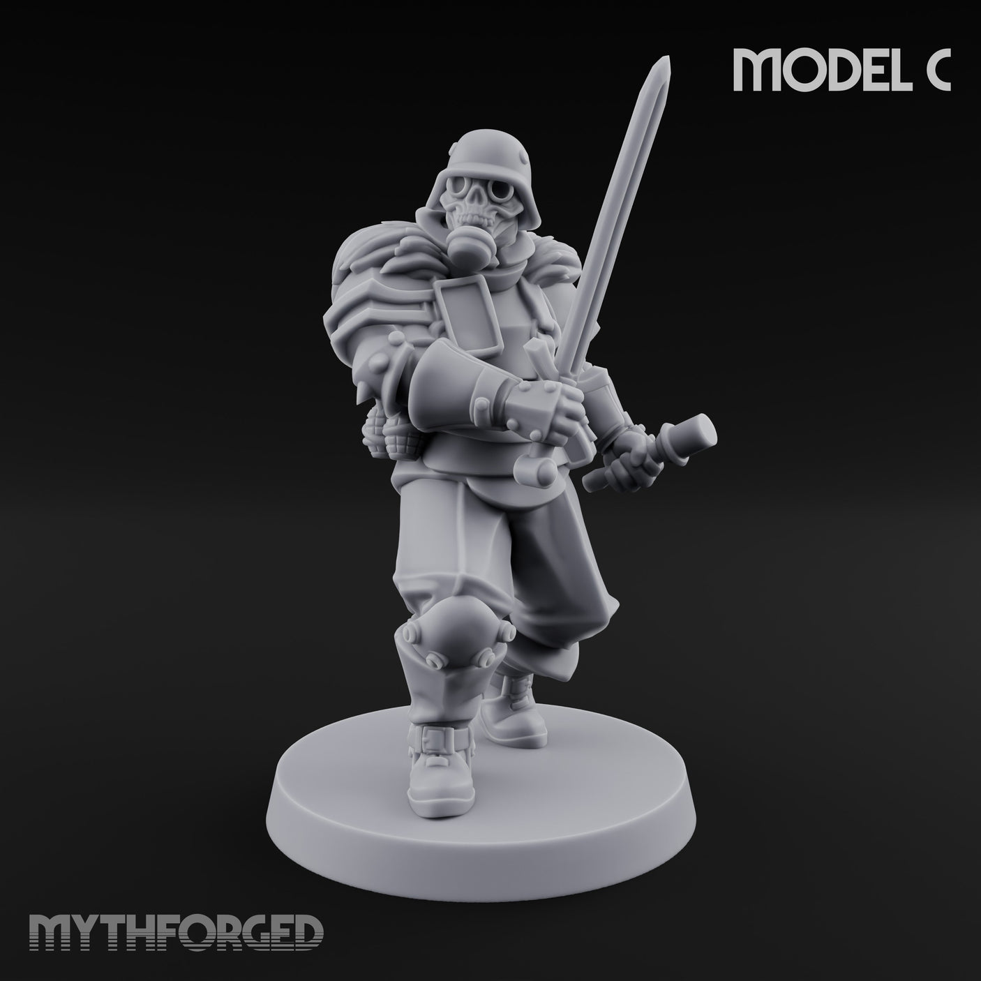 Rifle Bearing Shield Wielding Trooper C gallery 1