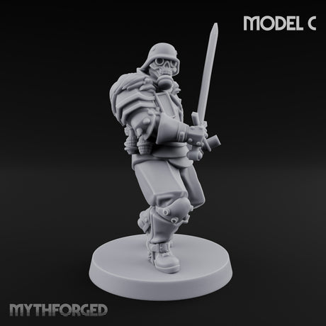 Rifle Bearing Shield Wielding Trooper C gallery 2