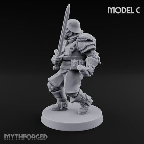 Rifle Bearing Shield Wielding Trooper C gallery 7