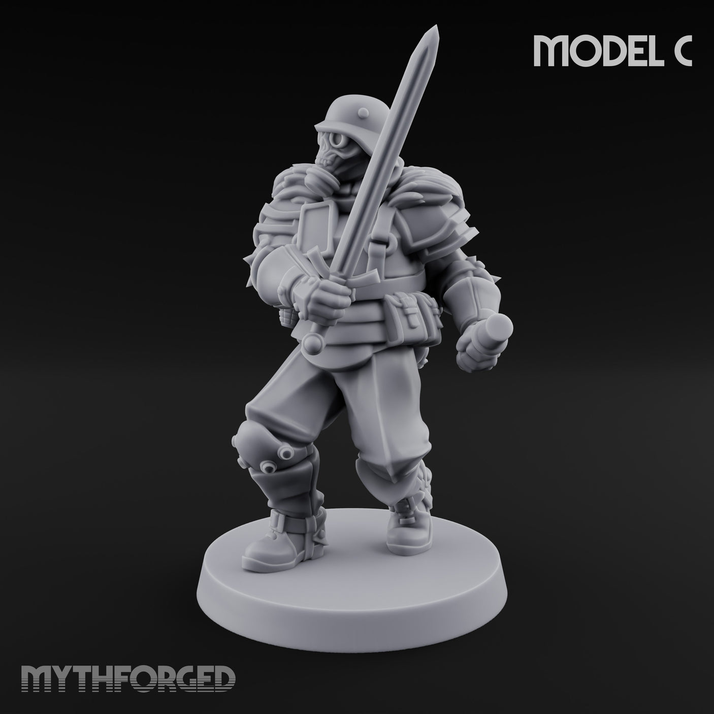 Rifle Bearing Shield Wielding Trooper C gallery 8