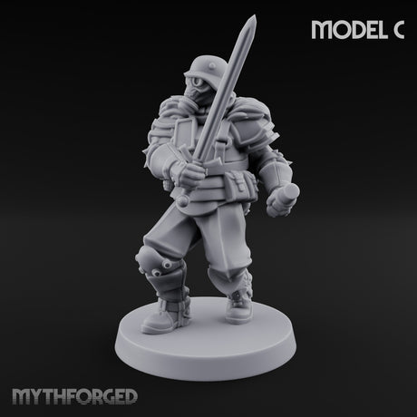 Rifle Bearing Shield Wielding Trooper C gallery 8