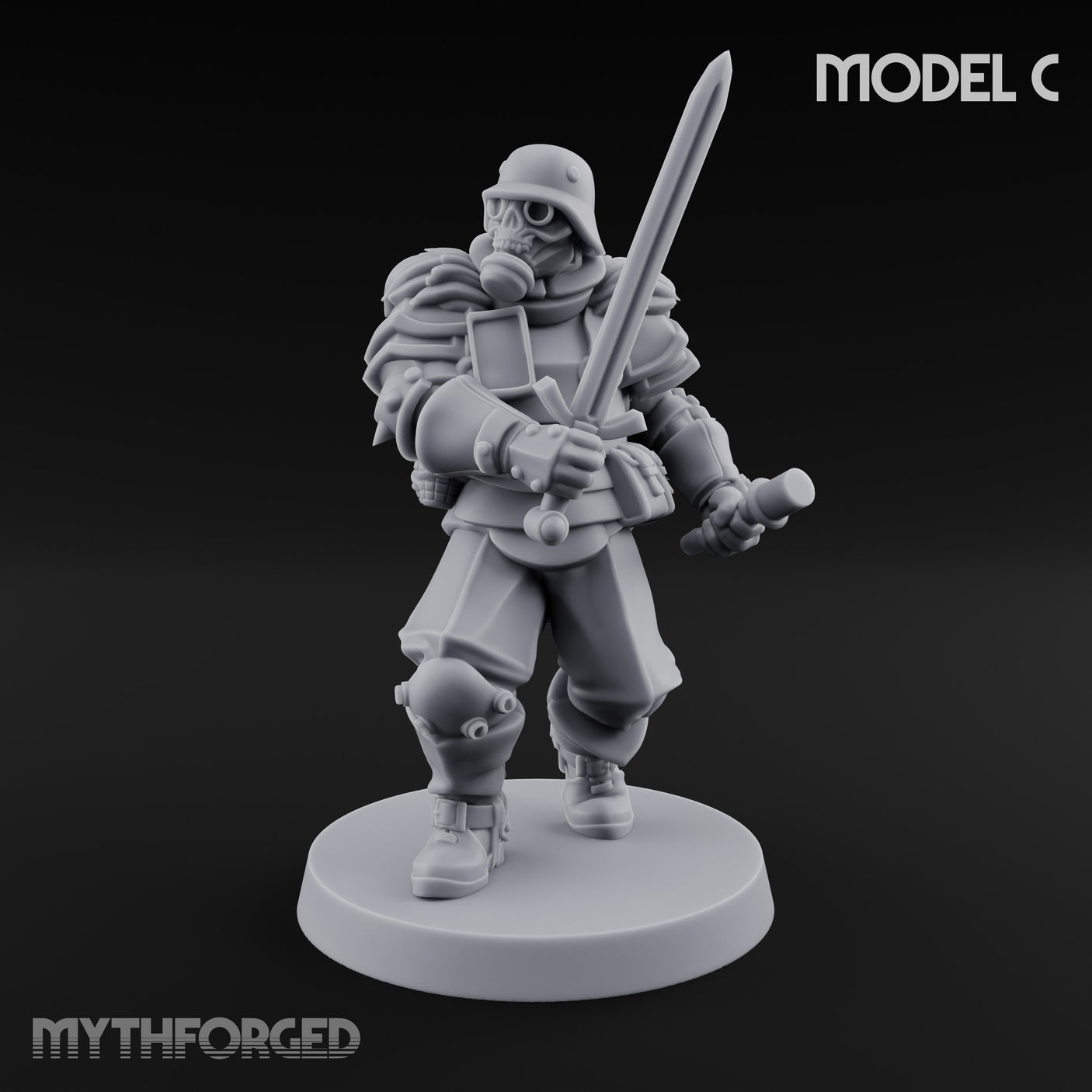 Rifle Bearing Shield Wielding Trooper C gallery 9