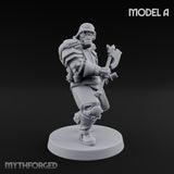 Rifle Bearing Shield Wielding Troopers — A gallery 1