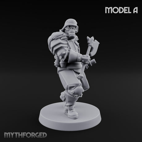 Rifle Bearing Shield Wielding Troopers — A gallery 1