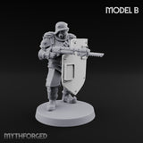 Rifle Bearing Shield Wielding Troopers — B gallery 1