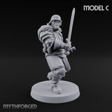 Rifle Bearing Shield Wielding Troopers — C gallery 1
