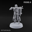Rifle Bearing Steampunk Templar B Miniature for Dungeons and Dragons, Pathfinder or other TTRPGs