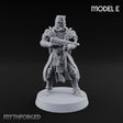 Rifle Bearing Steampunk Templar E Miniature for Dungeons and Dragons, Pathfinder or other TTRPGs