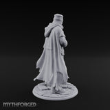 Rifle Levelling Human Resistance Fighter Miniature for Dungeons and Dragons, Pathfinder or other TTRPGs