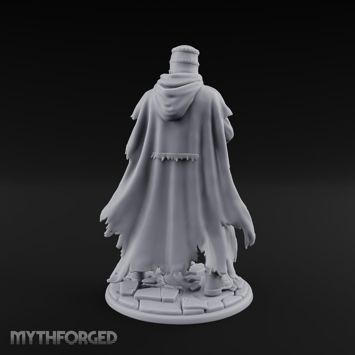 Rifle Levelling Human Resistance Fighter Miniature for Dungeons and Dragons, Pathfinder or other TTRPGs