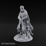 Rifle Levelling Human Resistance Fighter Miniature for Dungeons and Dragons, Pathfinder or other TTRPGs