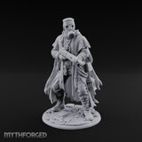 Rifle Levelling Human Resistance Fighter Miniature for Dungeons and Dragons, Pathfinder or other TTRPGs