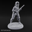 Rifle Levelling Hybrid Hunter Miniature for Dungeons and Dragons, Pathfinder or other TTRPGs