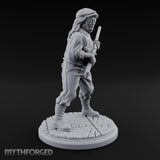 Rifle Levelling Hybrid Hunter Miniature for Dungeons and Dragons, Pathfinder or other TTRPGs